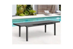 OUTFLEXX Premium Ausziehtisch, Anthrazit/grau, Aluminium/Glas, 180/240x100cm, Automatischer Ausziehmechanismus -Gartenmöbel 21876 8.jpg