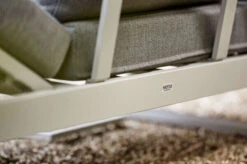 SIENA GARDEN Avenia Dining-Bank/Liege, Matt Weiß-grau/stone Grey, Aluminium, 73x195x70 Cm, Inkl. Sitz-und Rückenkissen -Gartenmöbel 21999 4.jpg