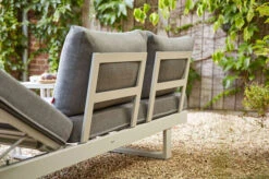 SIENA GARDEN Avenia Dining-Bank/Liege, Matt Weiß-grau/stone Grey, Aluminium, 73x195x70 Cm, Inkl. Sitz-und Rückenkissen -Gartenmöbel 21999 9.jpg