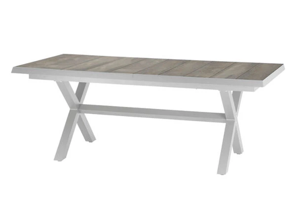 SIENA GARDEN Corido/Sincro Esstischgarnitur, Ice Grey/weiß Grau, Alu/Gardino®-Geflecht/Keramik, Ausziehtisch 200/260x100 Cm, 6 Dining Move Sessel 12 SIENA GARDEN Corido/Sincro Esstischgarnitur, Ice Grey/weiß Grau, Alu/Gardino®-Geflecht/Keramik, Ausziehtisch 200/260x100 Cm, 6 Dining Move Sessel – Bild 12