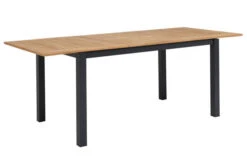 OUTFLEXX Esstischgarnitur, OUTFLEXX® Anthrazit Matt, Alu / Teak / Textil, Tisch 150/210x90cm, 4 Stapelsessel, 2 Multipo -Gartenmöbel 22171 8.jpg