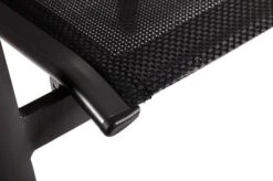 OUTFLEXX Esstischgarnitur, OUTFLEXX® Anthrazit Matt, Alu / Teak / Textil, Ausziehtisch 150/210x90cm, 4 Stapelsessel -Gartenmöbel 22176 17.jpg