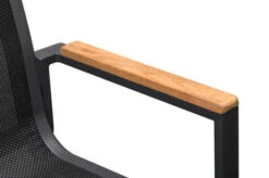 OUTFLEXX Esstischgarnitur, OUTFLEXX® Anthrazit Matt, Alu / Teak / Textil, Tisch 180/240x100cm, 6 Stapelsessel 26 OUTFLEXX Esstischgarnitur, OUTFLEXX® Anthrazit Matt, Alu / Teak / Textil, Tisch 180/240x100cm, 6 Stapelsessel -Gartenmöbel 22187 12.jpg