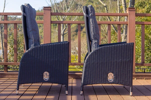 OUTFLEXX 2er Set Dining Sessel, Schwarz, Polyrattan, Je 55 X 65 X 112 Cm, Rücken Stufenlos Verstellbar 4 OUTFLEXX 2er Set Dining Sessel, Schwarz, Polyrattan, Je 55 X 65 X 112 Cm, Rücken Stufenlos Verstellbar – Bild 4