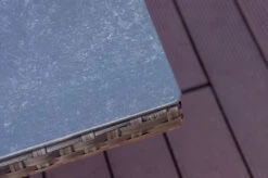 OUTFLEXX Esstisch, Braun, Polyrattan, 200x95cm, Tischplatte Spraystone, 6mm, Aufliegend -Gartenmöbel 22287 4.jpg