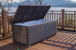 OUTFLEXX Kissenbox L, Grau, Polyrattan, 204x94x75cm -Gartenmöbel 22291 3.jpg