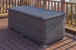 OUTFLEXX Kissenbox L, Grau, Polyrattan, 204x94x75cm -Gartenmöbel 22291 6.jpg