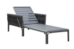 OUTFLEXX Mermaid Loungeliege, Anthrazit, Aluminium/XL Rope, 75x56x65 Cm, Inkl. Polster -Gartenmöbel 22309 3.jpg