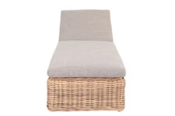 OUTFLEXX Sunlounger, Natur Meliert/sand, Polyrattan, 216x76x47 Cm, Rückenlehne Verstellbar -Gartenmöbel 22361 4.jpg