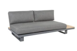 OUTFLEXX Ecklounge, Grau, Alu/Akazie Im Teak Look, 5 Personen, Inkl. Polster In Grau, Tisch 130x95 Cm -Gartenmöbel 22366 16.jpg