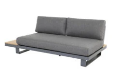 OUTFLEXX Ecklounge, Grau, Alu/Akazie Im Teak Look, 5 Personen, Inkl. Polster In Grau, Tisch 130x95 Cm -Gartenmöbel 22366 18.jpg