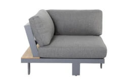 OUTFLEXX Ecklounge, Grau, Alu/Akazie Im Teak Look, 5 Personen, Inkl. Polster In Grau, Tisch 130x95 Cm -Gartenmöbel 22366 9.jpg