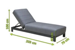 OUTFLEXX Liege, Anthrazit/flanelle, Alu/Sunbrella, 203x70x40/100, Höhenverstellbare Rückenlehne -Gartenmöbel 22410 5.jpg