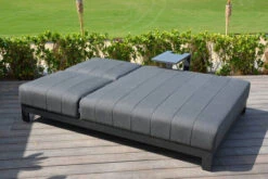 OUTFLEXX Doppelliegen, Anthrazit/sooty, Alu/Sunbrella, 203x143x40/100, Höhenverstellbare Rückenlehne -Gartenmöbel 22411 4.jpg