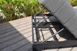 OUTFLEXX Doppelliegen, Anthrazit/sooty, Alu/Sunbrella, 203x143x40/100, Höhenverstellbare Rückenlehne -Gartenmöbel 22411 6.jpg