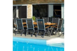 HARTMAN Primo Multipositionssessel, Xerix/anthrazit, Alu/Teak/Textilene, 71,5x70x112cm, Verstellbar,FSC-Teak Armlehnen -Gartenmöbel 22451 4.jpg