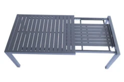 VILLANA Esstischgruppe, Anthrazit/grau, Alu/Textilene, Tisch 130/180x90cm, 6 Multipositionssessel -Gartenmöbel 22584 15.jpg