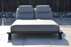 OUTFLEXX Exklusivmodell Blain Doppelliege, Flanelle, Alu/Sunbrella, 222 X 144 X 38 Cm, Inkl. Verstellbarer Rückenlehne -Gartenmöbel 22851 4.jpg