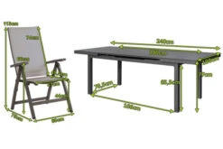 STERN New Top Esstischgarnitur, Anthrazit, Alu / Glas / Textil, Ausziehtisch 180/240x100cm, 8 Klappsessel -Gartenmöbel 22994 5.jpg