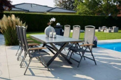 HARTMAN Xanadu / Raffaelo Sitzgruppe, Xerix/natur, Alu/Teak/Glaskeramik, 6 Multipo, 160/220x100cm, FSC-Teak Armlehnen -Gartenmöbel 23295 4.jpg