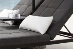 OUTFLEXX Twin Doppelliege, Sooty/marble, Alu/Sunbrella, 196 X 161 X 34 Cm, Rückenlehne Verstellbar, Inkl. Beistelltisch Und 1x Rückenkissen -Gartenmöbel 23469 04.jpg