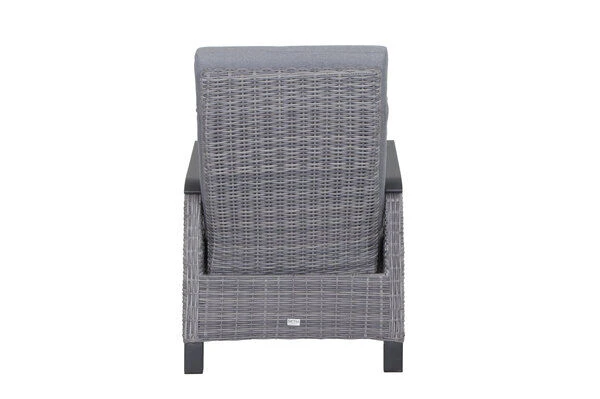 SIENA GARDEN Solea Dining Sessel, Anthrazit/blau, Alu/Gardino®-Geflecht, 71 X 84 X 98cm, Inkl. Fußhocker, Stufenlos Verstellbar 7 SIENA GARDEN Solea Dining Sessel, Anthrazit/blau, Alu/Gardino®-Geflecht, 71 X 84 X 98cm, Inkl. Fußhocker, Stufenlos Verstellbar – Bild 7