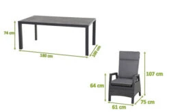 SIENA GARDEN Carlos/Solea Dining Set, Anthrazit/grau/blau, Alu/Gardino®-Geflecht/Keramik, 180 X 100cm, Inkl. 4 Diningsessel, Stufenlos Verstellbar -Gartenmöbel 23781 05neu.jpg