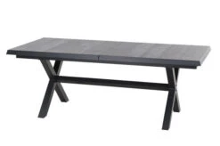 SIENA GARDEN Messina/Corido Dining Set, Anthrazit/grau, Alu/Gardino®-Geflecht/Keramik, 200-260 X 100 Cm, Inkl. 8 Diningsessel -Gartenmöbel 23805 3.jpg