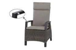 SIENA GARDEN Messina/Corido Dining Set, Anthrazit/grau, Alu/Gardino®-Geflecht/Keramik, 200-260 X 100 Cm, Inkl. 8 Diningsessel -Gartenmöbel 23805 4.jpg