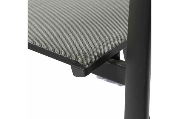 SIENA GARDEN Silva/Velia Dining Set, Anthrazit/grau, Alu/Ranotex®-Gewebe/Keramik, 160 X 90cm, Inkl. 4 Diningsessel 7 SIENA GARDEN Silva/Velia Dining Set, Anthrazit/grau, Alu/Ranotex®-Gewebe/Keramik, 160 X 90cm, Inkl. 4 Diningsessel – Bild 7