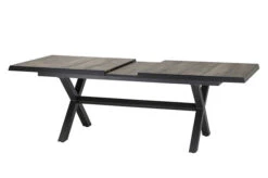 SIENA GARDEN Sincro/Corido Dining Set, Anthrazit/grau, Alu/Geflecht/Keramik, 200-260x100cm, Inkl. 4 Diningsessel -Gartenmöbel 23849 15.jpg