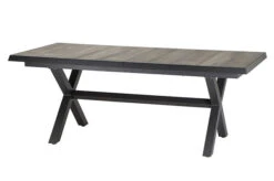 SIENA GARDEN Sincro/Corido Dining Set, Anthrazit/grau, Alu/Geflecht/Keramik, 200-260x100cm, Inkl. 4 Diningsessel -Gartenmöbel 23849 3.jpg