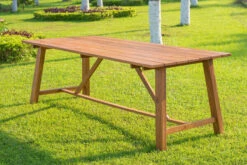 OUTFLEXX Esstischgarnitur, Natur/grau, FSC-Akazienholz/Textilene, 220x100 Cm, 8 Multipositionssessel, Geölt -Gartenmöbel 23881 09.jpg