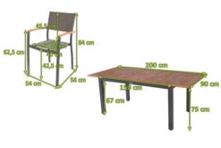 VILLANA Esstischgarnitur, Anthrazit/grau, Alu/ FSC-Akazienholz, Ausziehtisch 150/200 Cm, 8 Stapelstühle -Gartenmöbel 23911 05.jpg