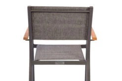 VILLANA Esstischgarnitur, Anthrazit/grau, Alu/ FSC-Akazienholz, Ausziehtisch 150/200 Cm, 8 Stapelstühle -Gartenmöbel 23911 08.jpg