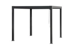 OUTFLEXX Pergola, Anthrazit Matt, Aluminium, 300x300x248 Cm -Gartenmöbel 24137 04.jpg