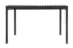 OUTFLEXX Pergola, Anthrazit Matt, Aluminium, 400x300x248 Cm, Kurbelbar -Gartenmöbel 24141 07.jpg