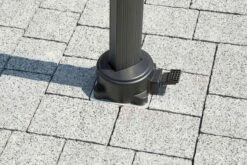 Schneider® SCHNEIDER Universal-Bodenplatte Für Sonnenschirme, Silber, Stahl Verzinkt, 16 X 16 X 40 Cm -Gartenmöbel 2664 04.jpg