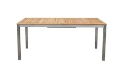 OUTFLEXX Ausziehtisch, FSC-Teakholz/Edelstahl, Plattenstärke 25mm, 200/300x100cm -Gartenmöbel 2 13494.jpg
