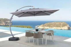 OUTFLEXX Luxus Ampelschirm, Anthrazit, Edelstahl/Aluminium, 350x350cm, Inkl. Schirmständer Und Schutzhülle 15 OUTFLEXX Luxus Ampelschirm, Anthrazit, Edelstahl/Aluminium, 350x350cm, Inkl. Schirmständer Und Schutzhülle -Gartenmöbel 2 18352.jpg