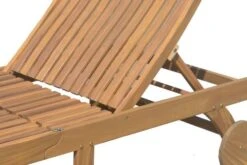 OUTFLEXX Sonnenliege, Natur, FSC-Akazienholz, 197 X 71,5 X 35 Cm, Mit Rollen -Gartenmöbel 2 18935.jpg