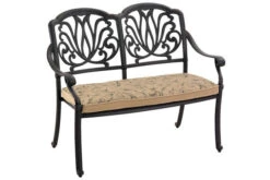 HARTMAN Amalfi 2-Sitzer Bank, Bronze, Alu-Guss, Inkl. Wendekissen -Gartenmöbel 2 18951.jpg