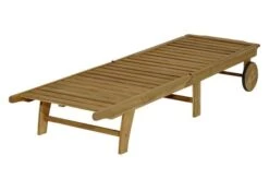 Ploß Rollliege, FSC®-Akazienholz, Geölt, 197 X 69 X 30 Cm, Klappbar, Verstellbar -Gartenmöbel 2 20143.jpg
