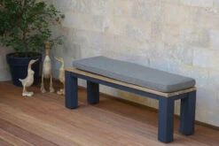 OUTFLEXX Oxford Bank, Dark Grey/natur, Alu/recycled FSC®-Teak, 150x40x45cm, Rustikal Gebürstet -Gartenmöbel 2 20334.jpg