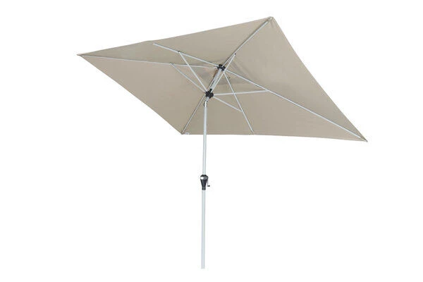 DOPPLER Active Auto Tilt Mittelstockschirm, Natur, Alu/Polyester, 200x300 Cm, Mit Kurbel 2 DOPPLER Active Auto Tilt Mittelstockschirm, Natur, Alu/Polyester, 200x300 Cm, Mit Kurbel – Bild 2