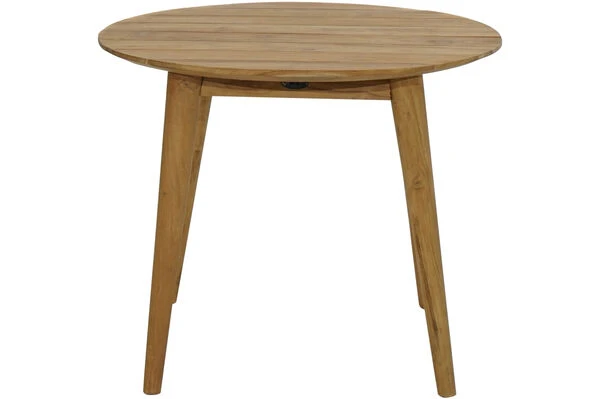 Ploß Couchtisch Wellington, Natur, Premium SLVK-Teakholz, Ø90 X75 Cm, Rund 2 Ploß Couchtisch Wellington, Natur, Premium SLVK-Teakholz, Ø90 X75 Cm, Rund – Bild 2