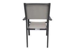 VILLANA Gartenstuhl, Anthrazit/grau, Aluminium/Textil, 58 X 57 X 90 Cm, Stapelbar -Gartenmöbel 3 13403.jpg