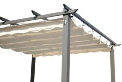 OUTFLEXX Pergola, Anthrazit/creme, Alu/Textil, 300 X 300 X 225 Cm -Gartenmöbel 3 13410.jpg