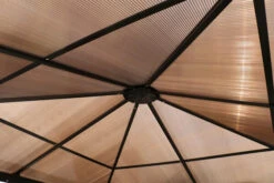 OUTFLEXX Profi Hardtop Pavillon, Grau, Aluminium, 3 X 3m Mit Seitenteilen Und Insektennetz -Gartenmöbel 3 13585.jpg