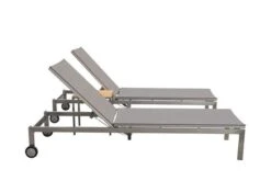 OUTFLEXX 2er-Set Rollliege, Taupe, Edelstahl/Teak, 212x71x36cm, Mit Beistelltisch 45x45cm -Gartenmöbel 3 14171.jpg